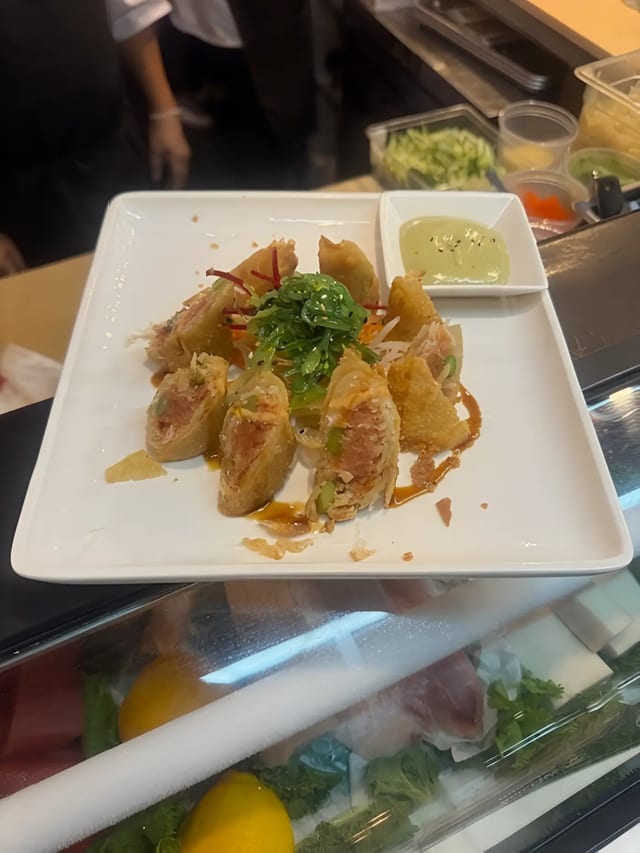 Tuna Spring Roll.