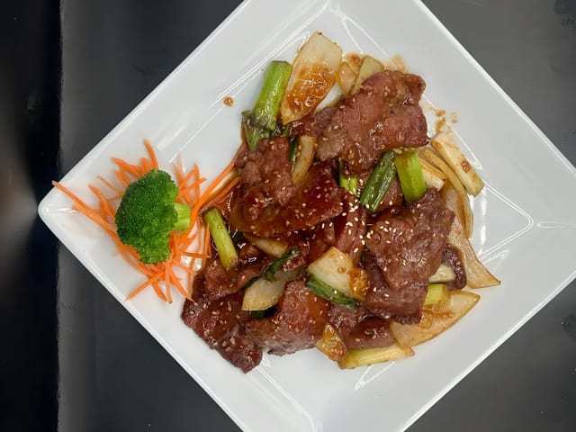 Mongolian Beef.